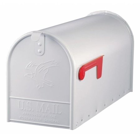 PIAZZA Large White Rural Size Mailbox PI4698